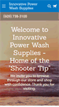 Mobile Screenshot of innovativepowerwashsupplies.com